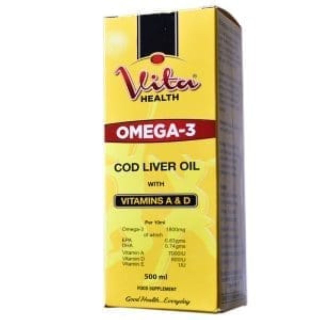 VITAHEALTH COD LIVER OIL 200ML